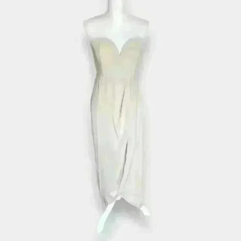 UWire Core Bustier Dress by Shona Joy from Revolve size 10 NWT in Color Oyster  - Picture 2 of 7